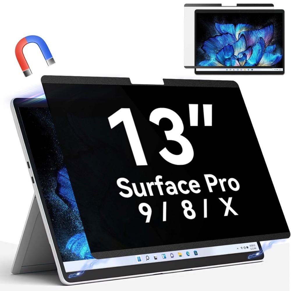 Magnetic Privacy Filter Compatible with Microsoft Surface Pro 9 (2022) / Pro